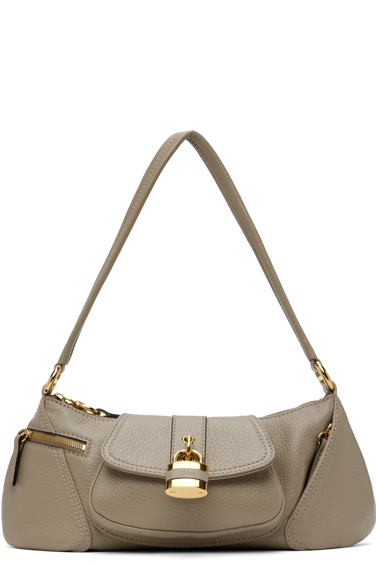 Taupe 'The 99' Shoulder Bag