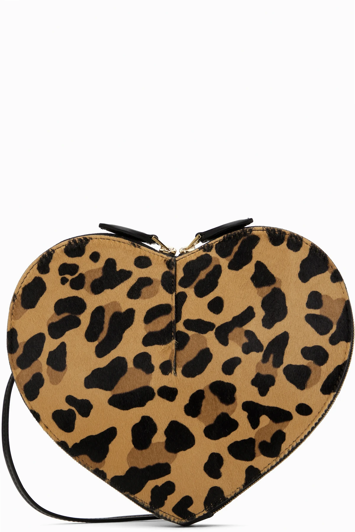 Tan & Black 'Le Coeur' Bag