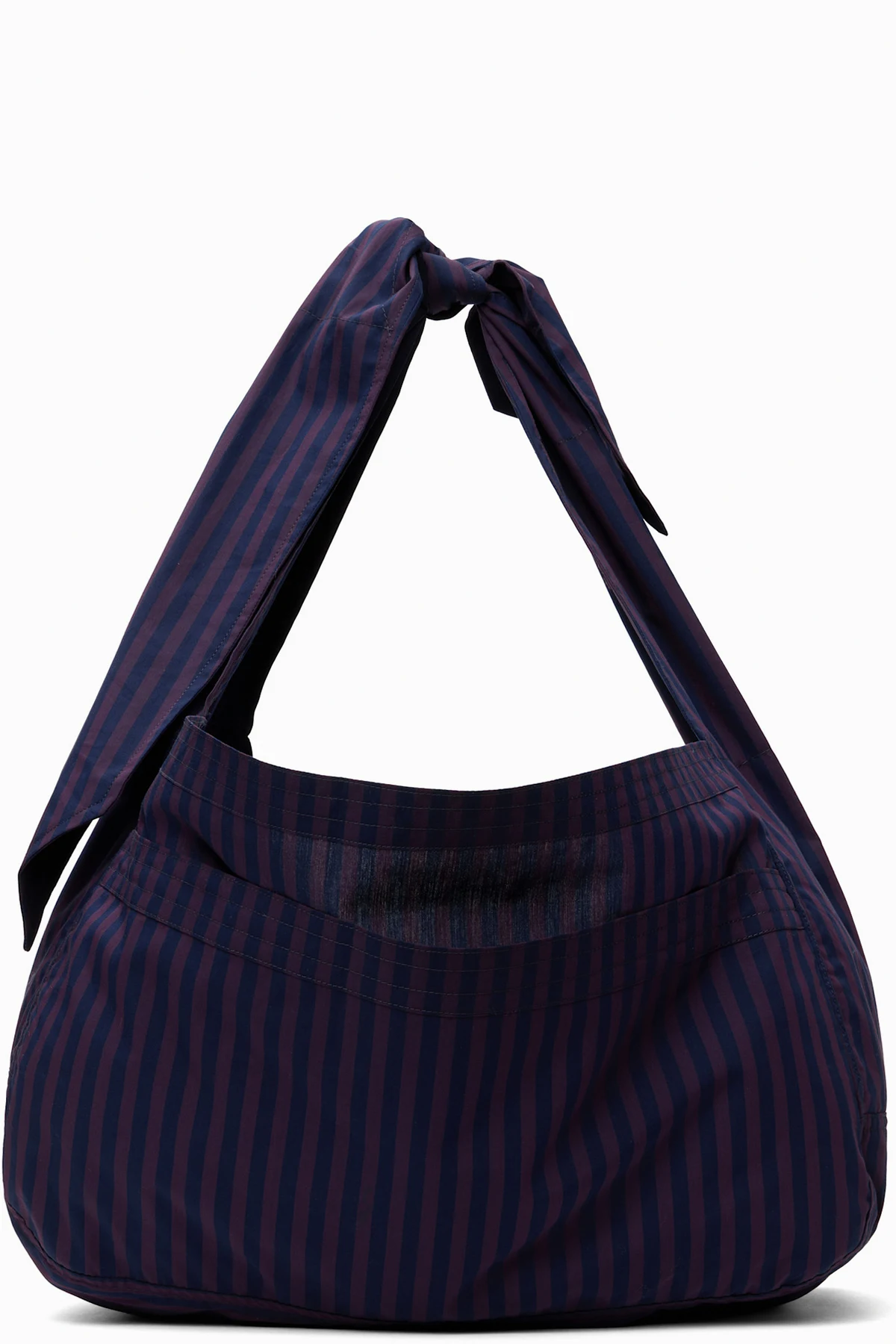 Purple & Navy Cocoon Sac Bag