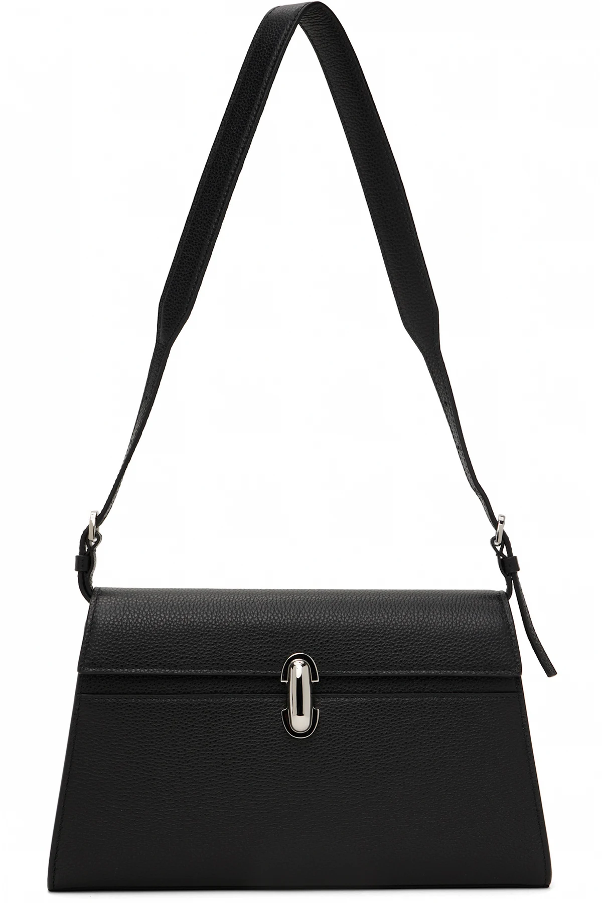Black Symmetry Shoulder Bag