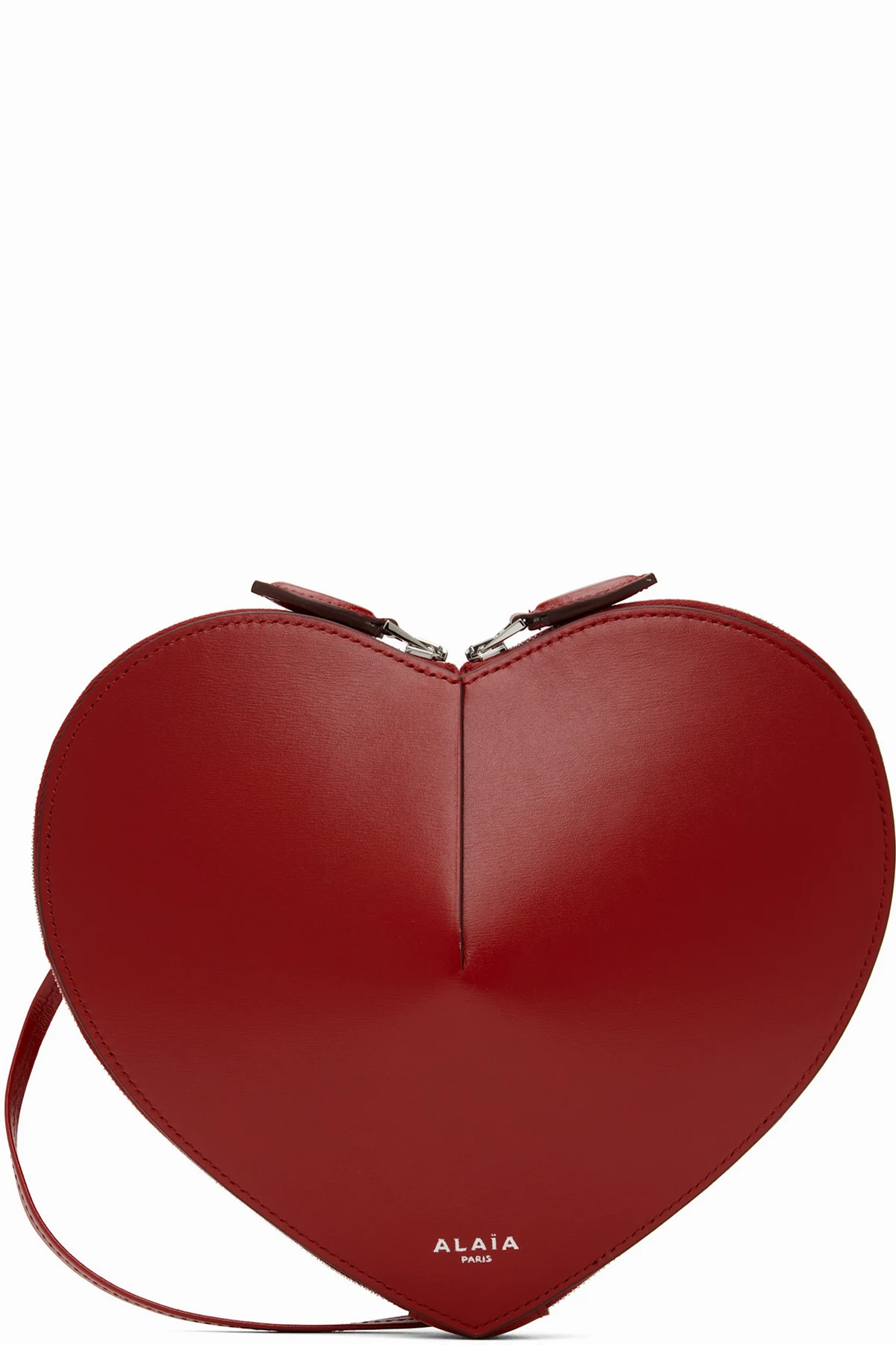 Red 'Le Coeur' Calfskin Bag