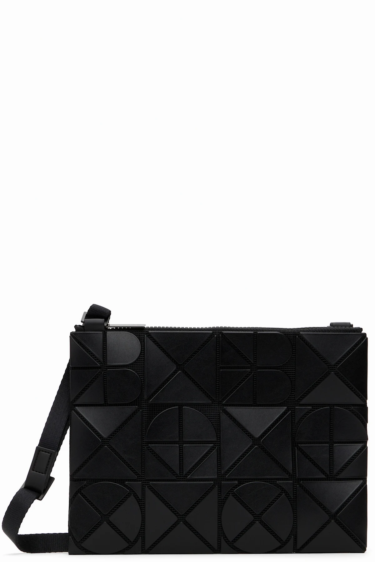 Black Font Crossbody Bag
