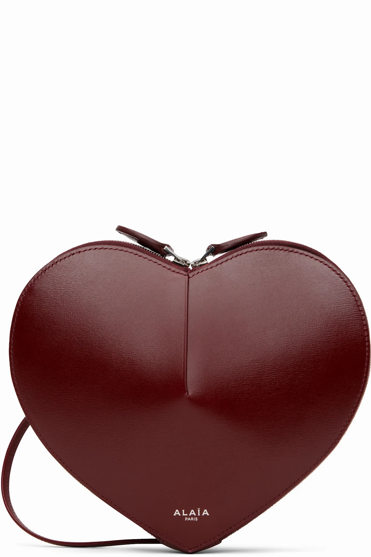 Burgundy 'Le Cœur' Bag