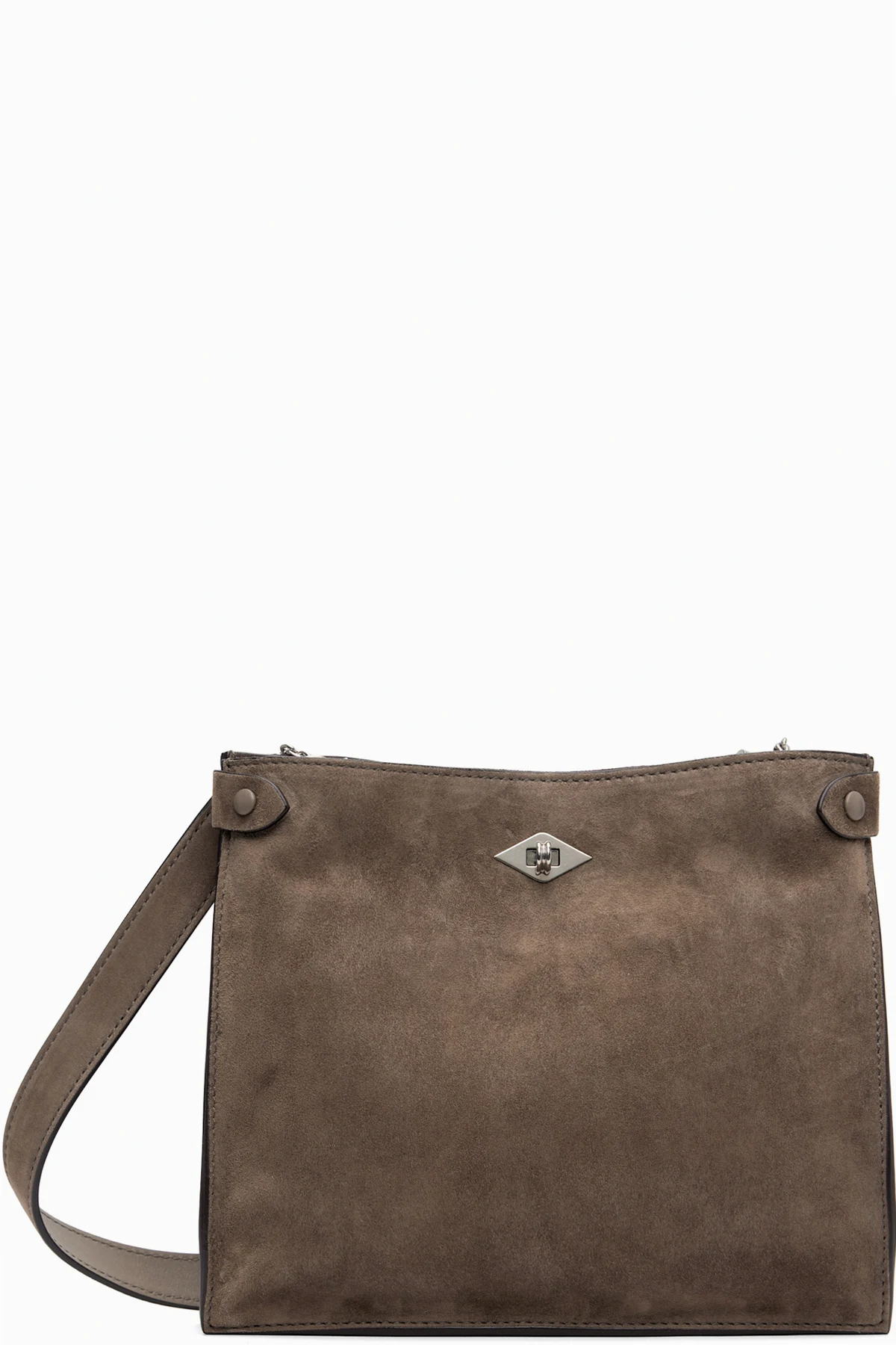 Taupe Stowaway Crossbody Bag