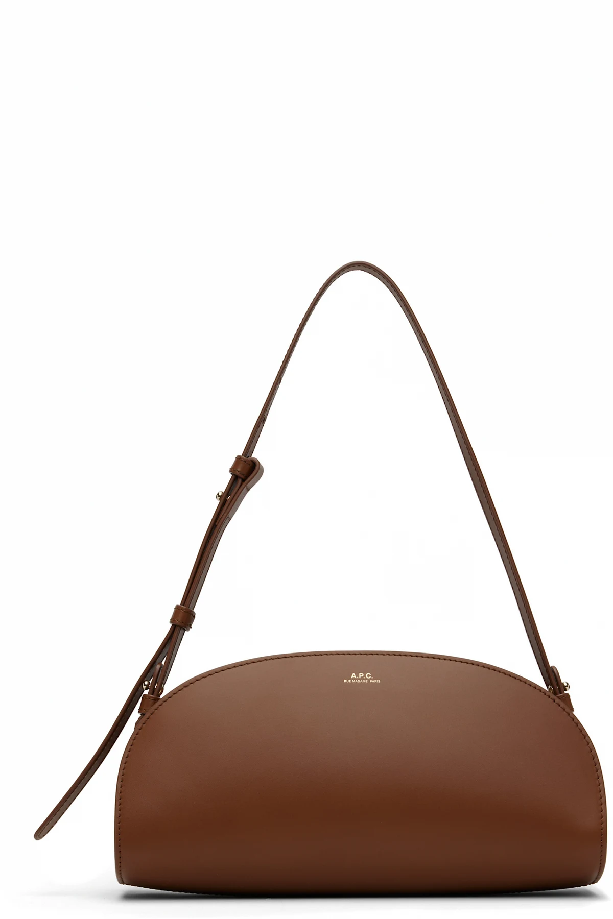 Tan Demi-Lune Shoulder Bag