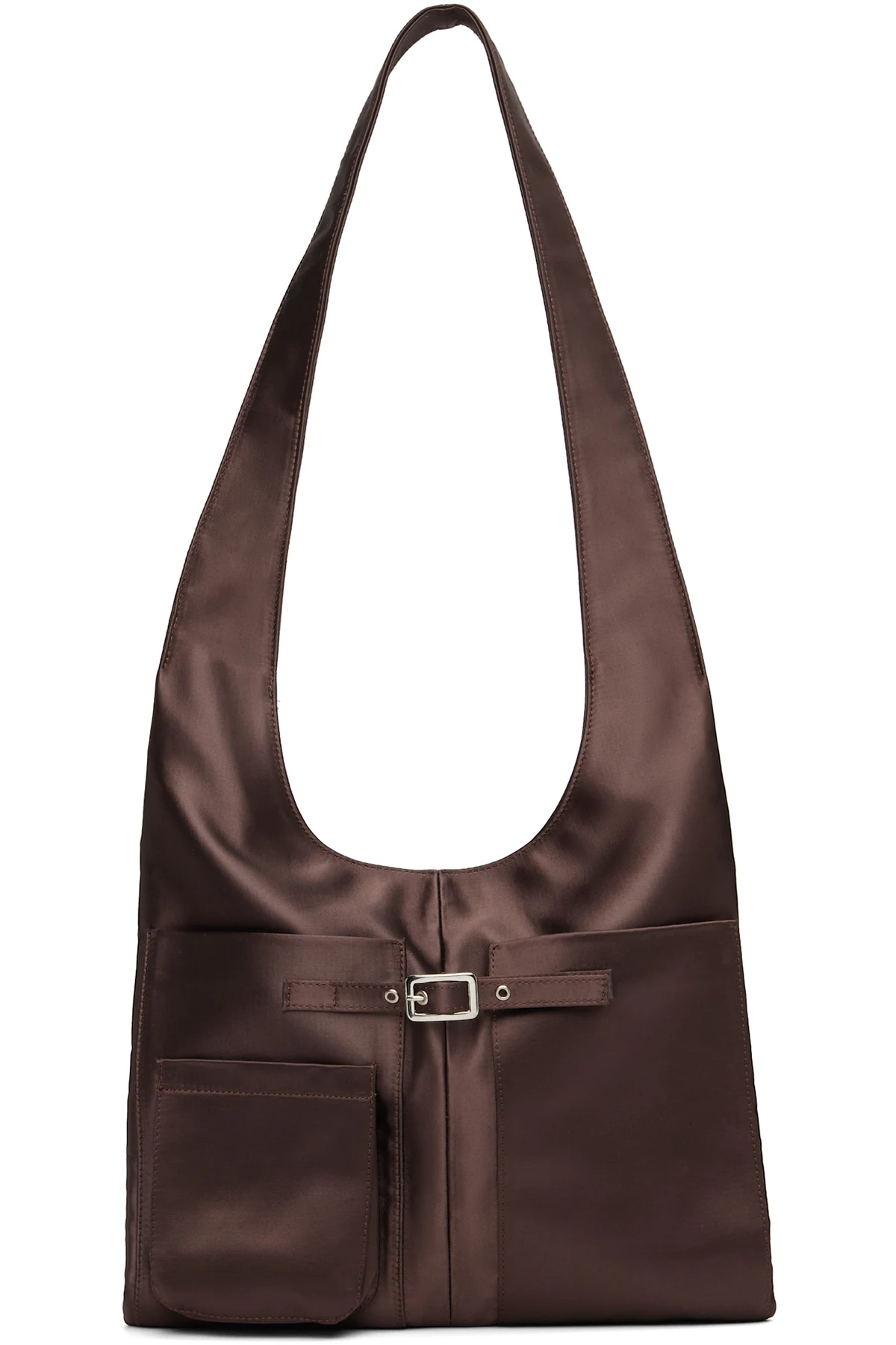 Brown Blanca Sateen Bag