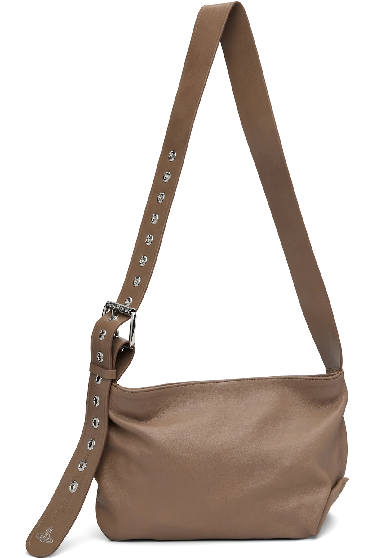 Taupe Maxime Small Crossbody Bag