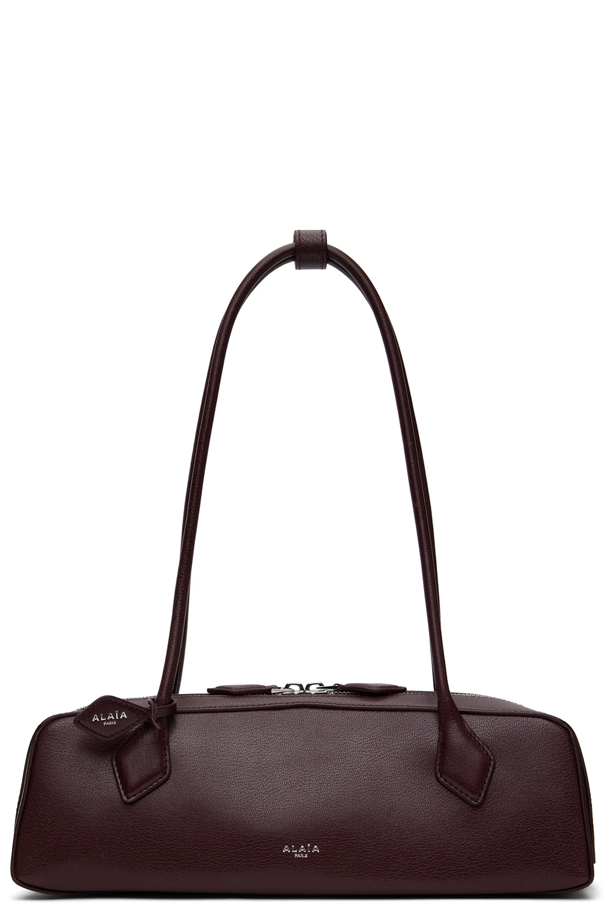 Burgundy 'Le Teckel' Medium Bag