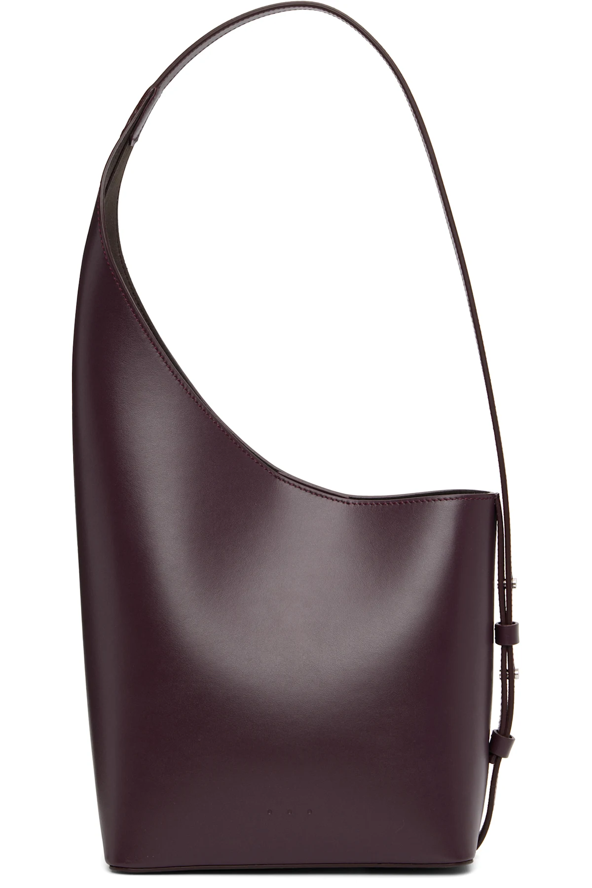 Burgundy Demi Lune Bag