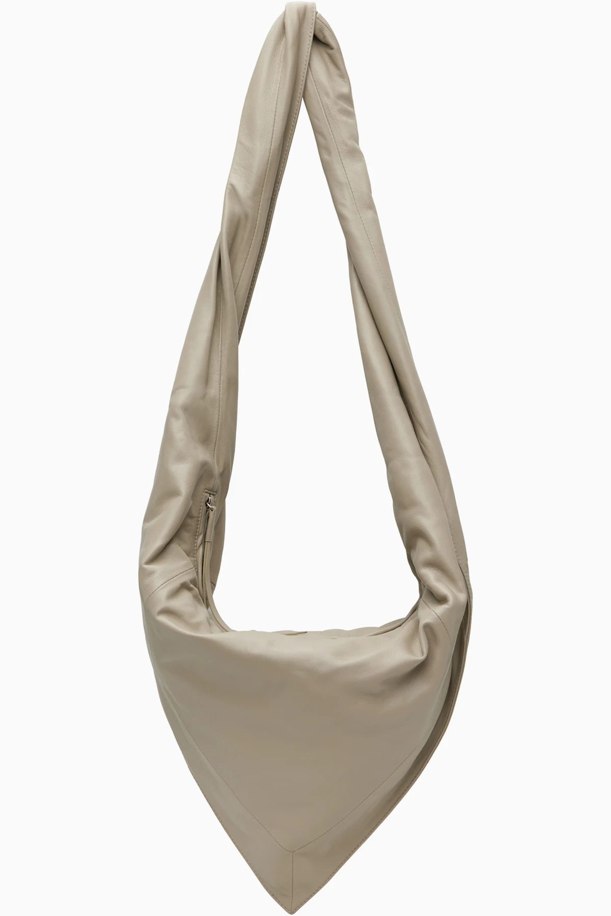 Taupe Scarf Small Bag
