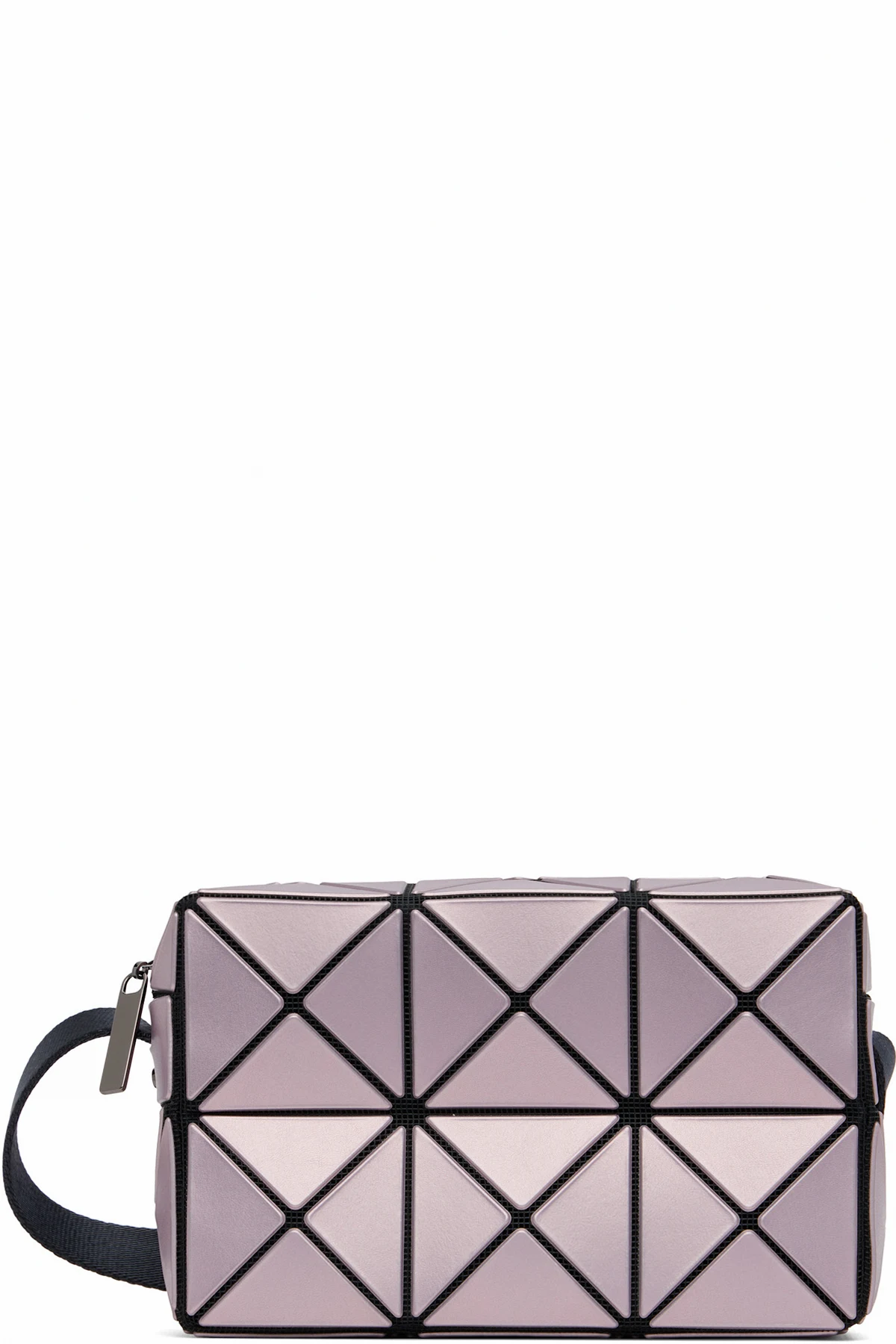 Pink Cuboid Metallic Bag