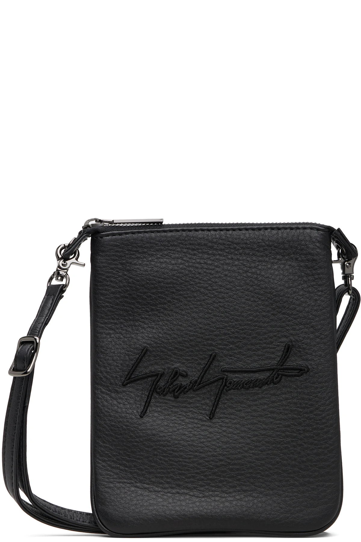 Black Signature 'Sacoche' Pouch