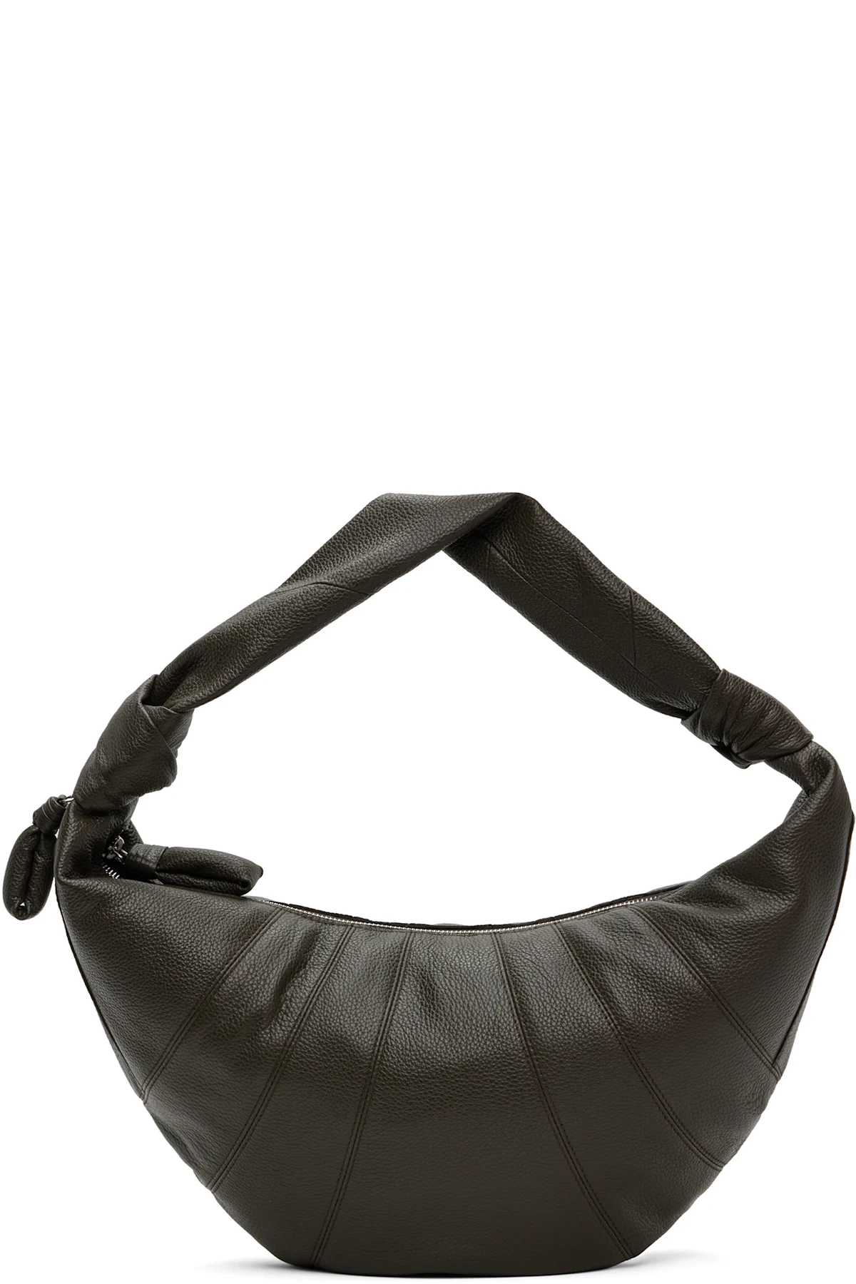 Brown Fortune Croissant Bag