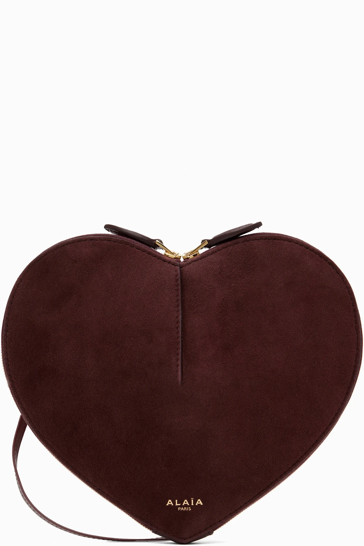 Burgundy 'Le Coeur' Bag