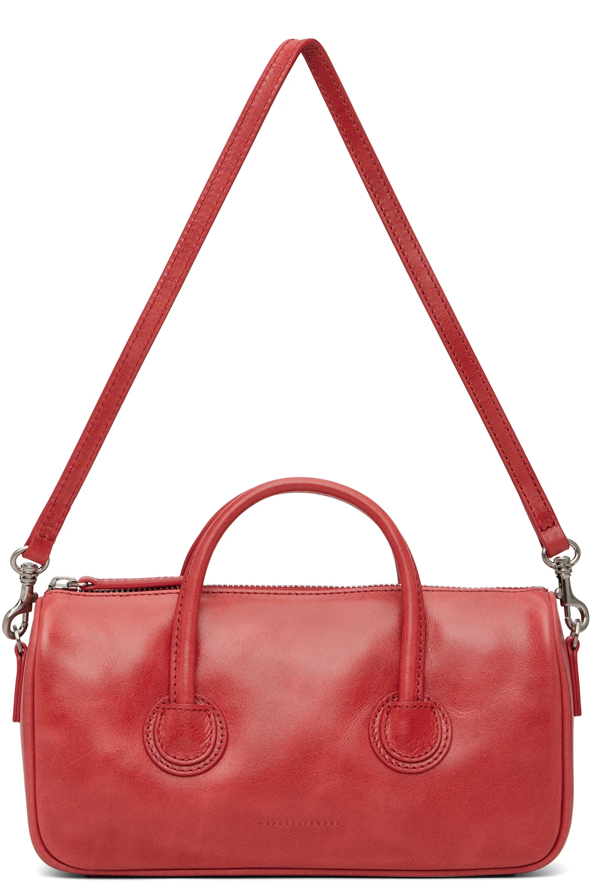 Red Zipper Small Bag