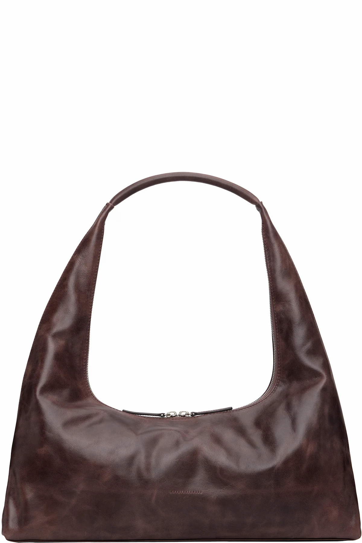 Burgundy Large Shoulder Bag