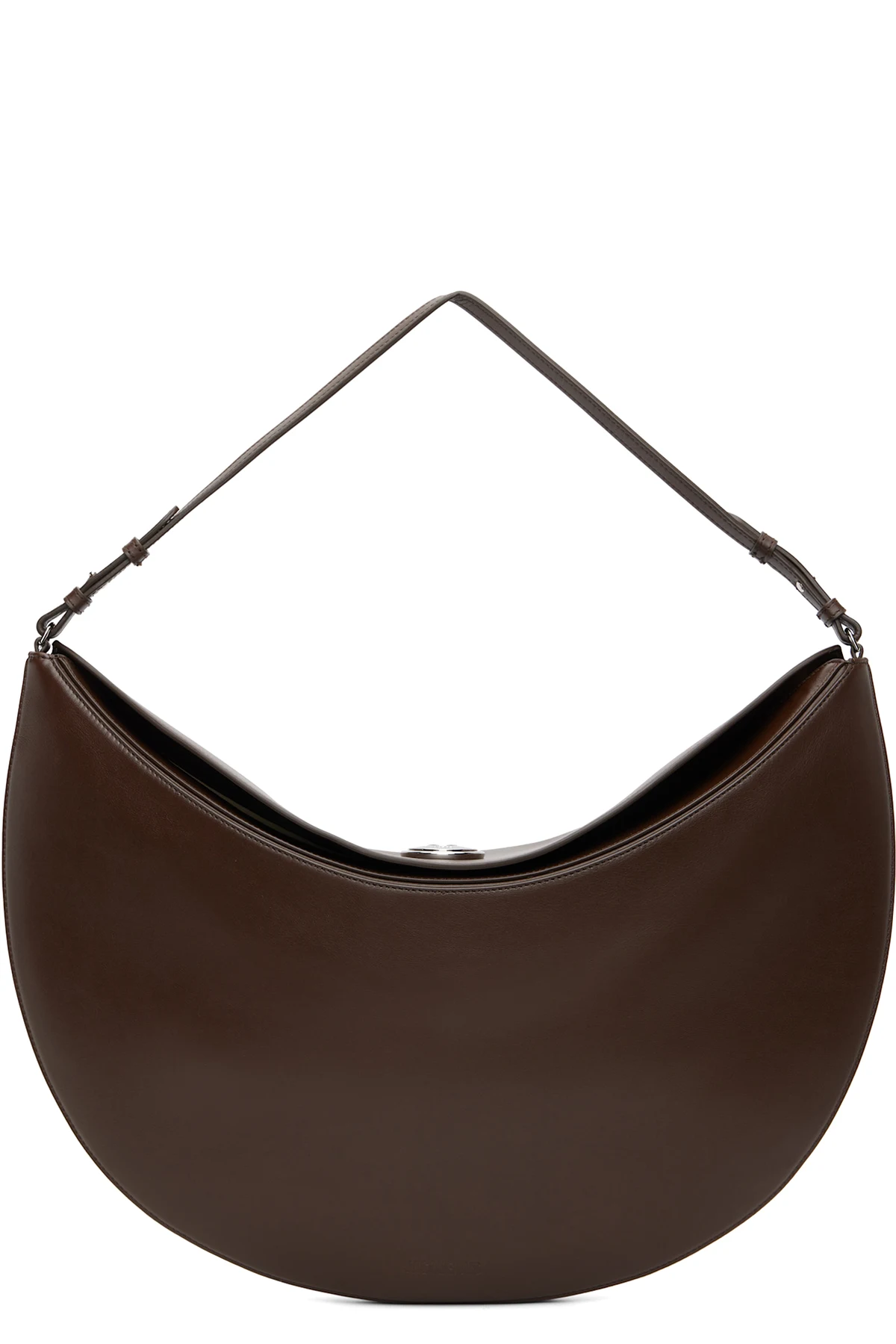 Brown 'The round Calisso' Bag