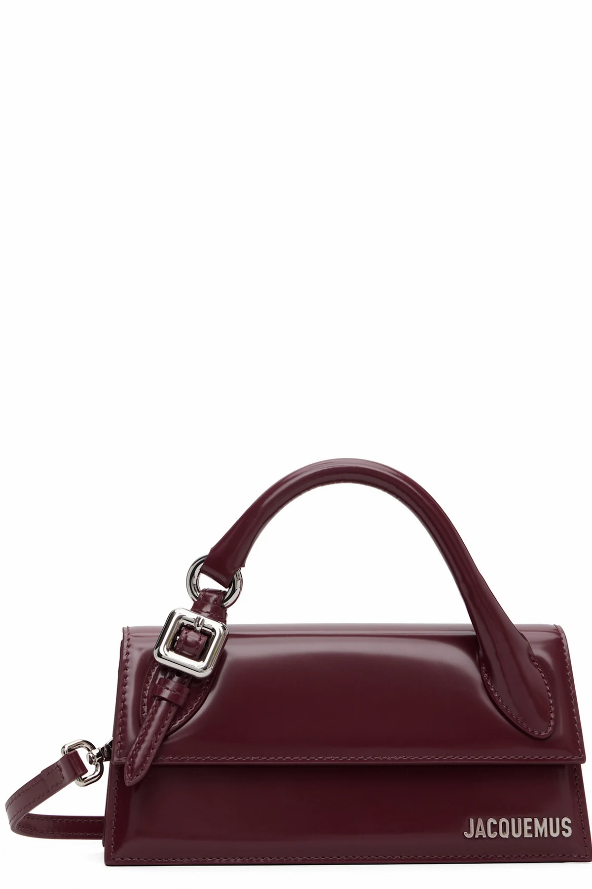 Burgundy 'The long Chiquito with buckle' Bag