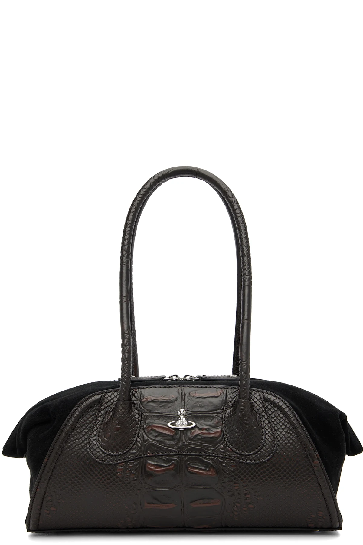 Brown & Black Shirley Small Holdall Bag