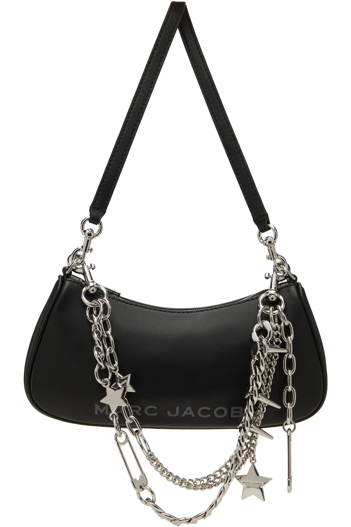 Black 'The Star Charm Shoulder' Bag