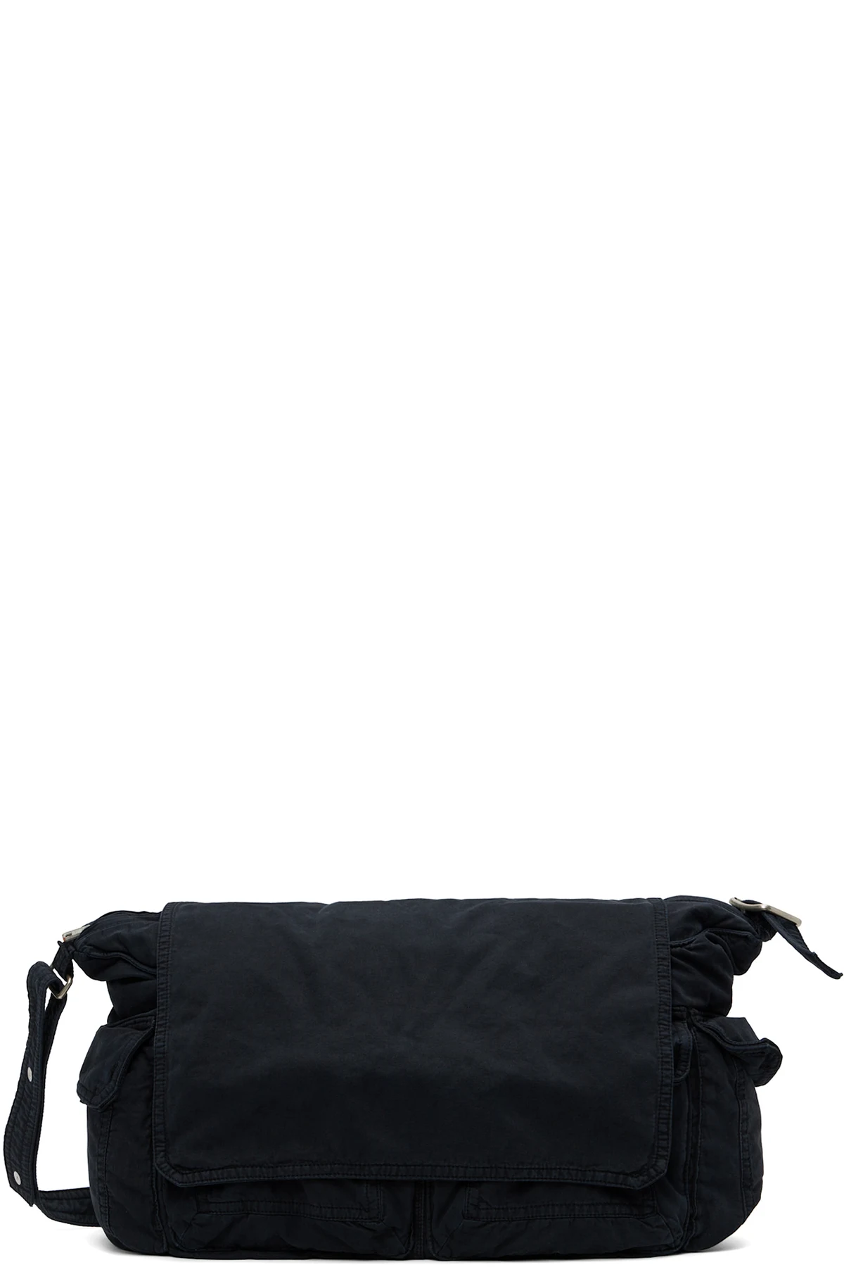 Black Twill Cargo Bag