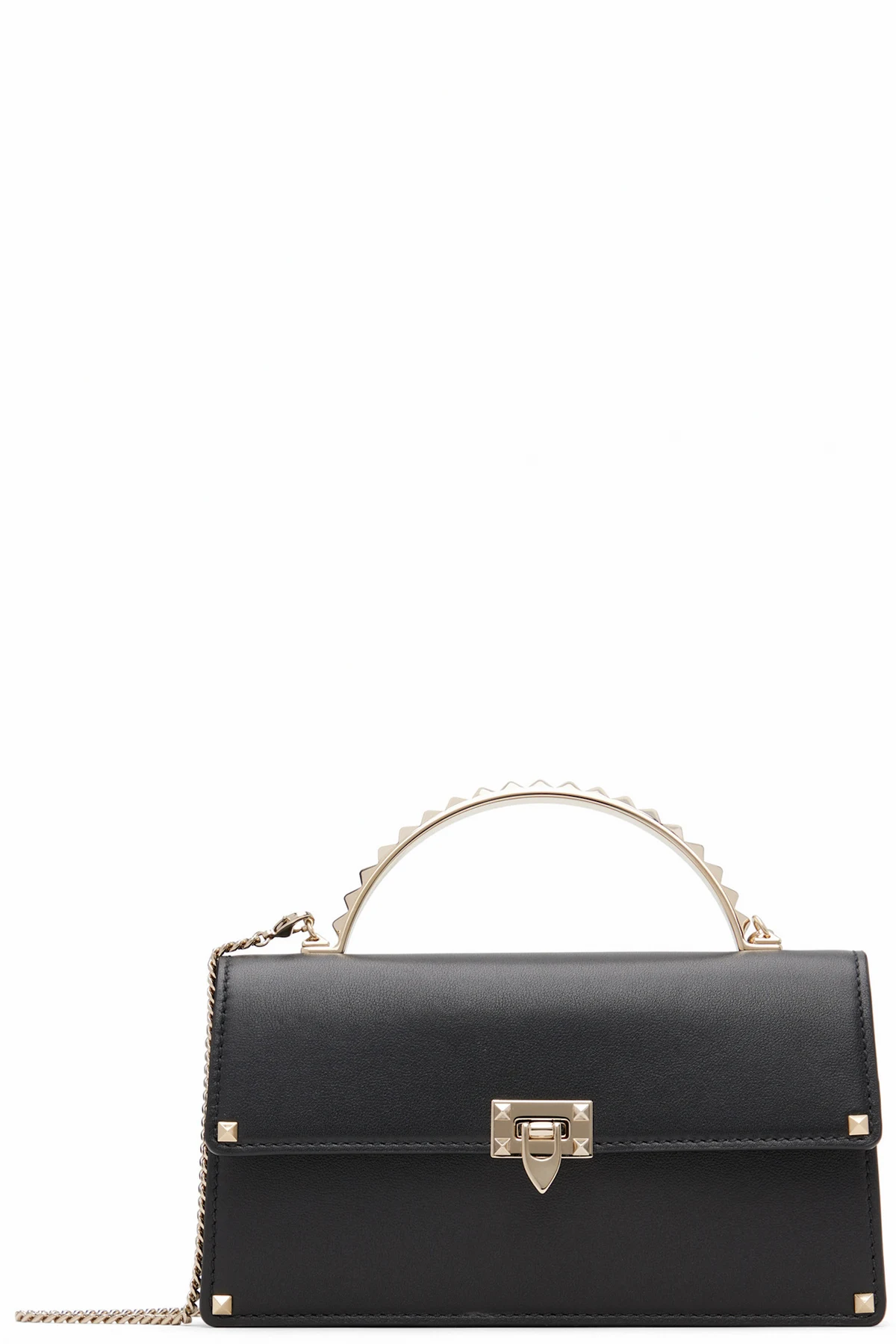Black Mini Stud Bag