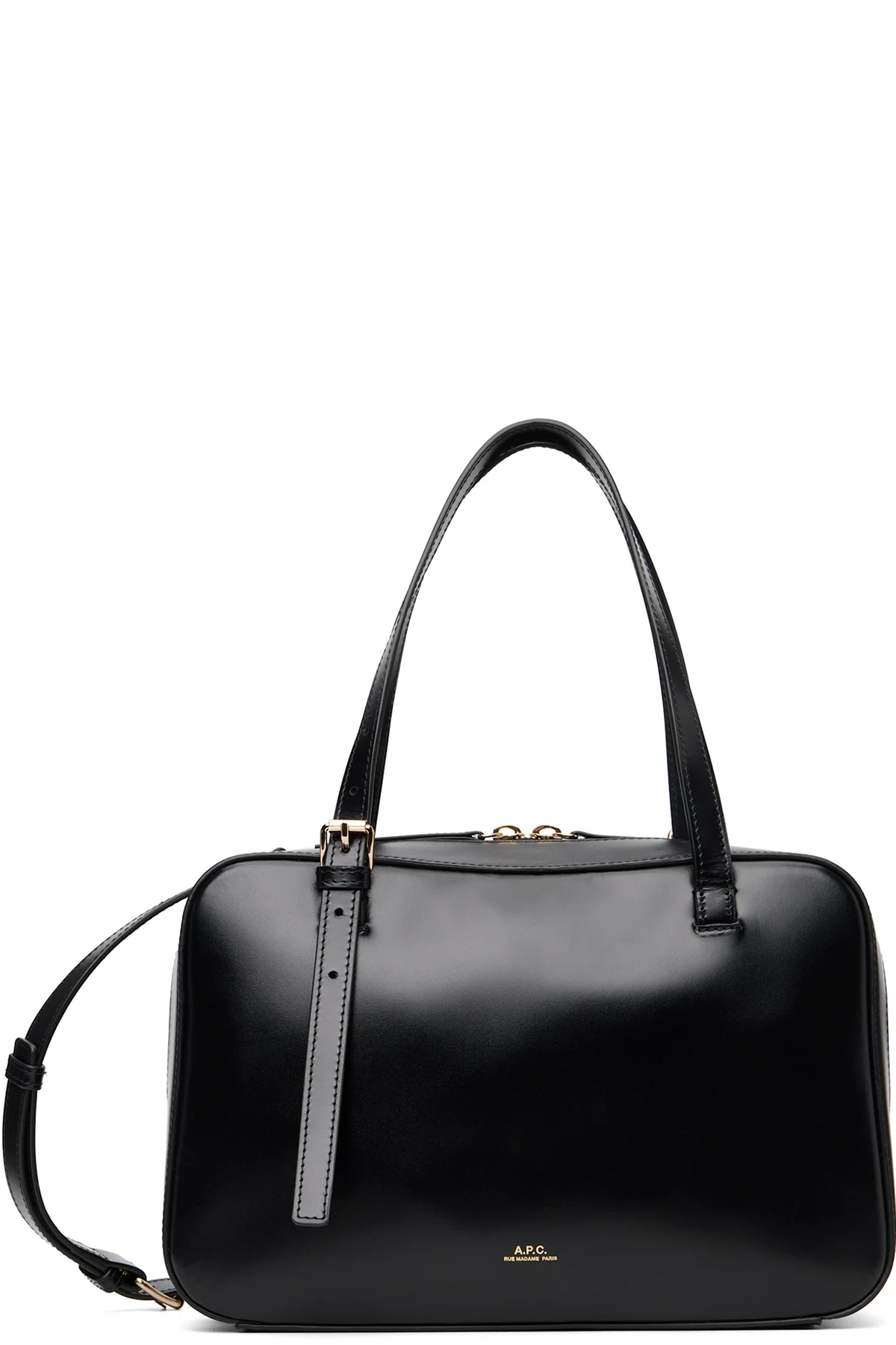 Black Virginie Box Bag