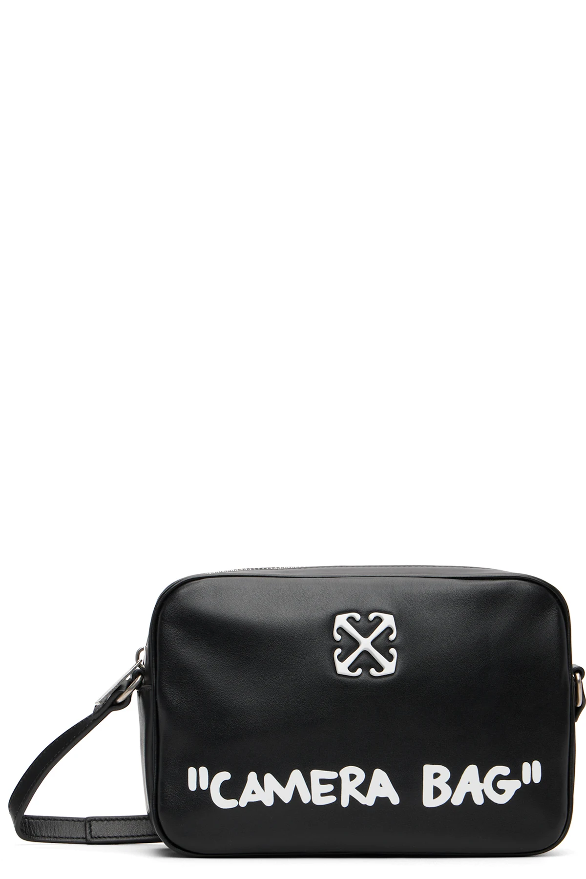 Black Jitney 'Camera Bag' Quote M Bag