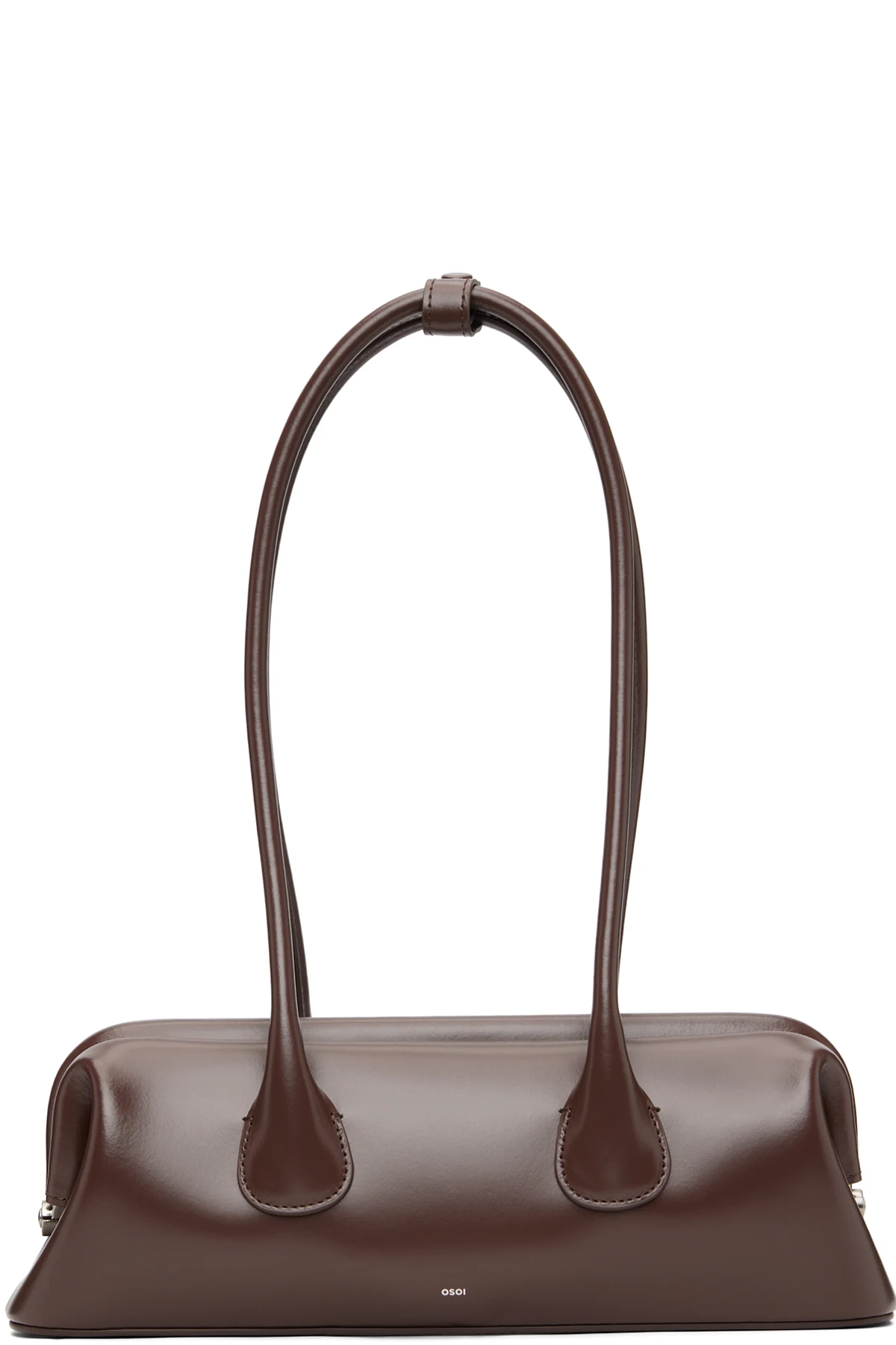 Brown Boat Wide Mini Bag