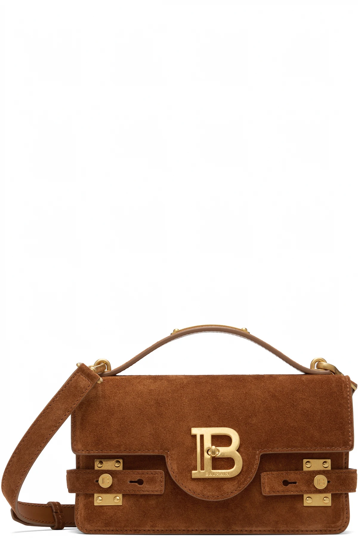 Tan Suede B-Buzz 24 Bag