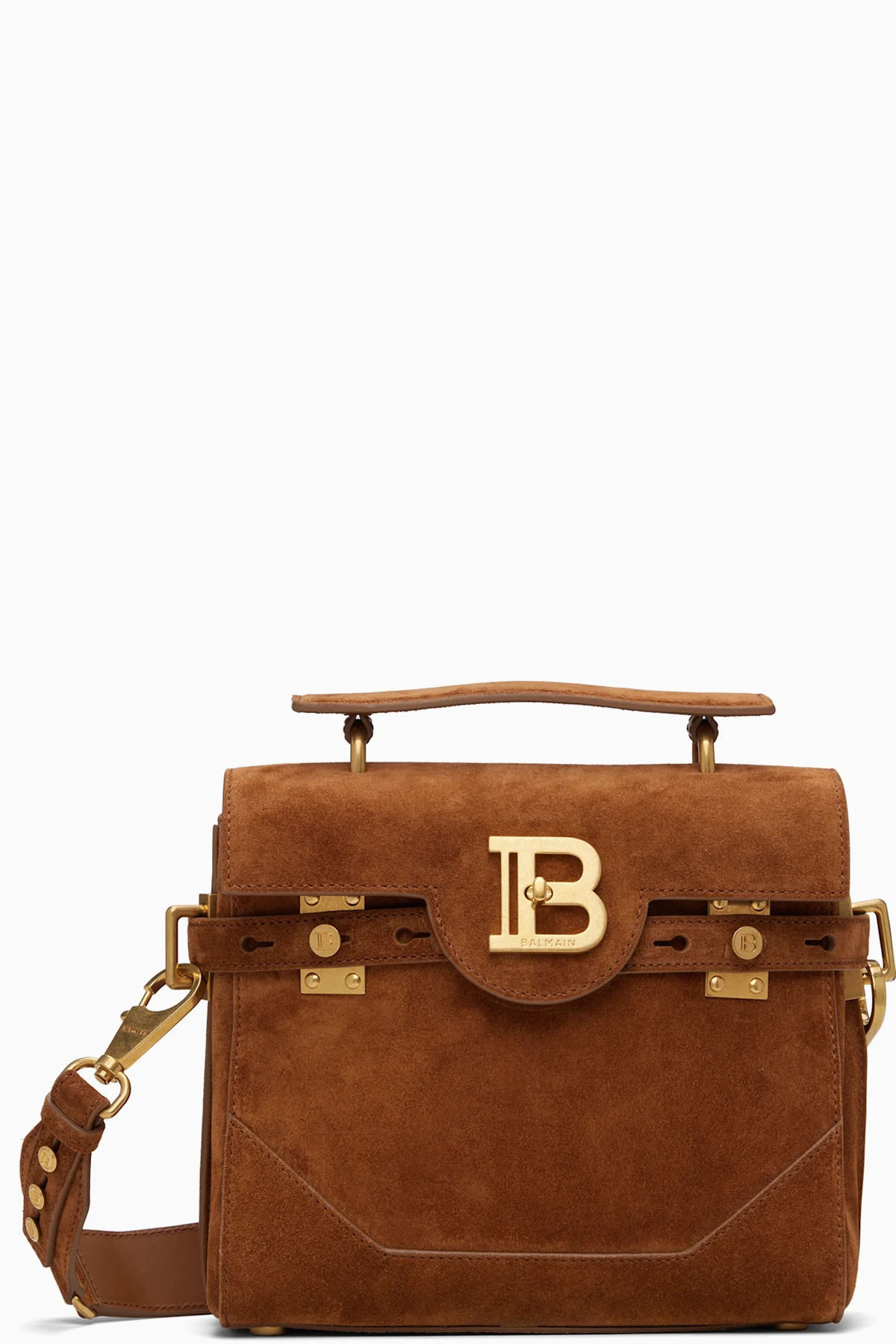 Tan Suede B-Buzz 23 Bag