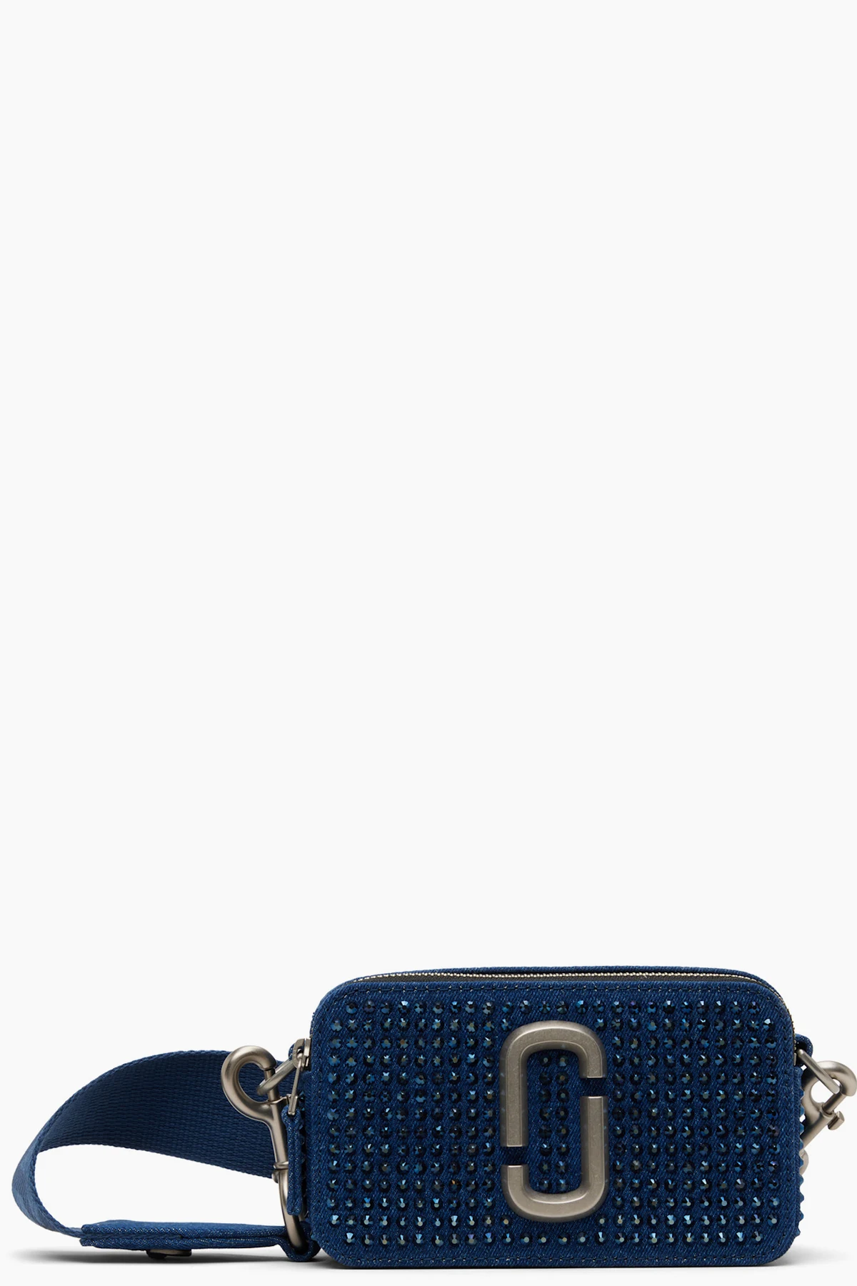 Blue 'The Crystal Denim Snapshot' Bag