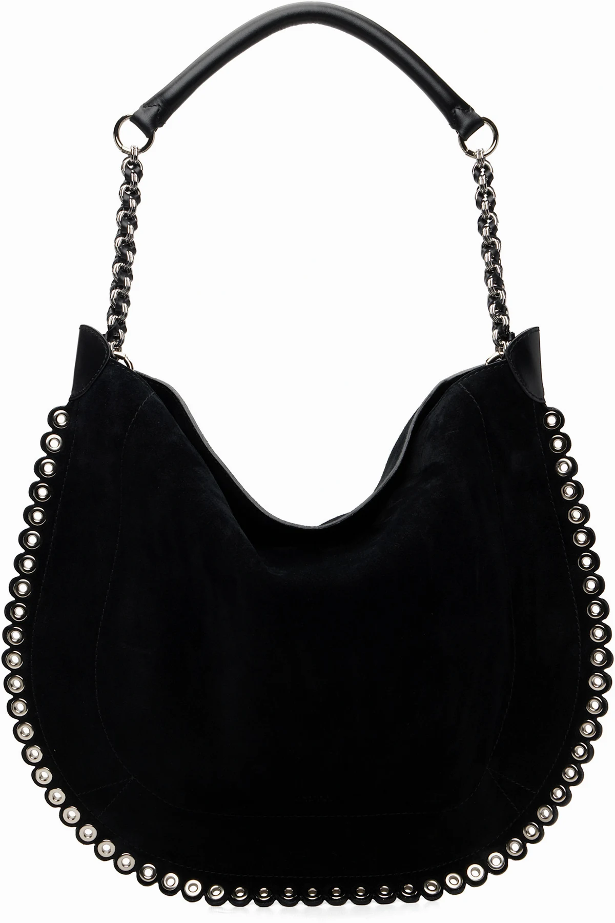 Black Oskan Soft Shoulder Bag