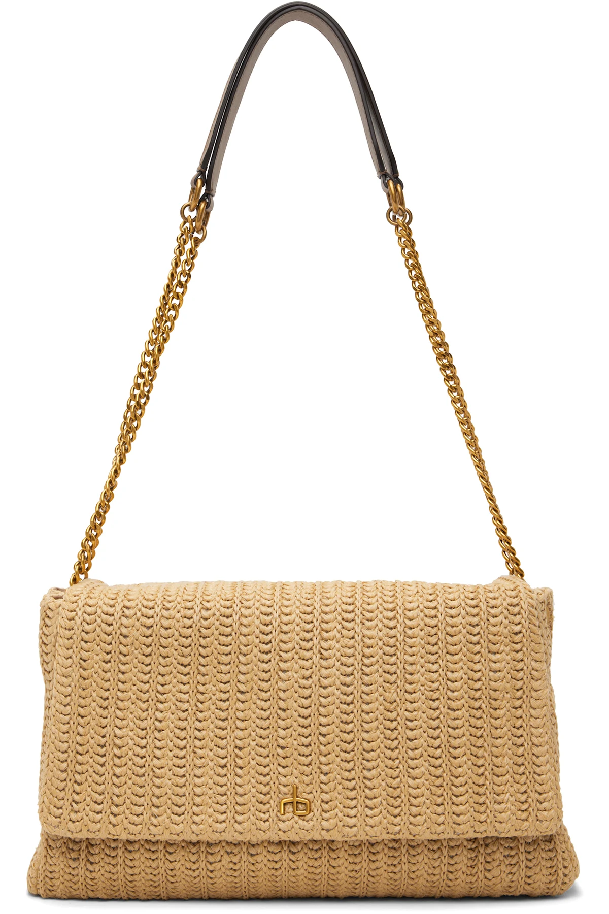 Beige Chelsea Large Flap Bag