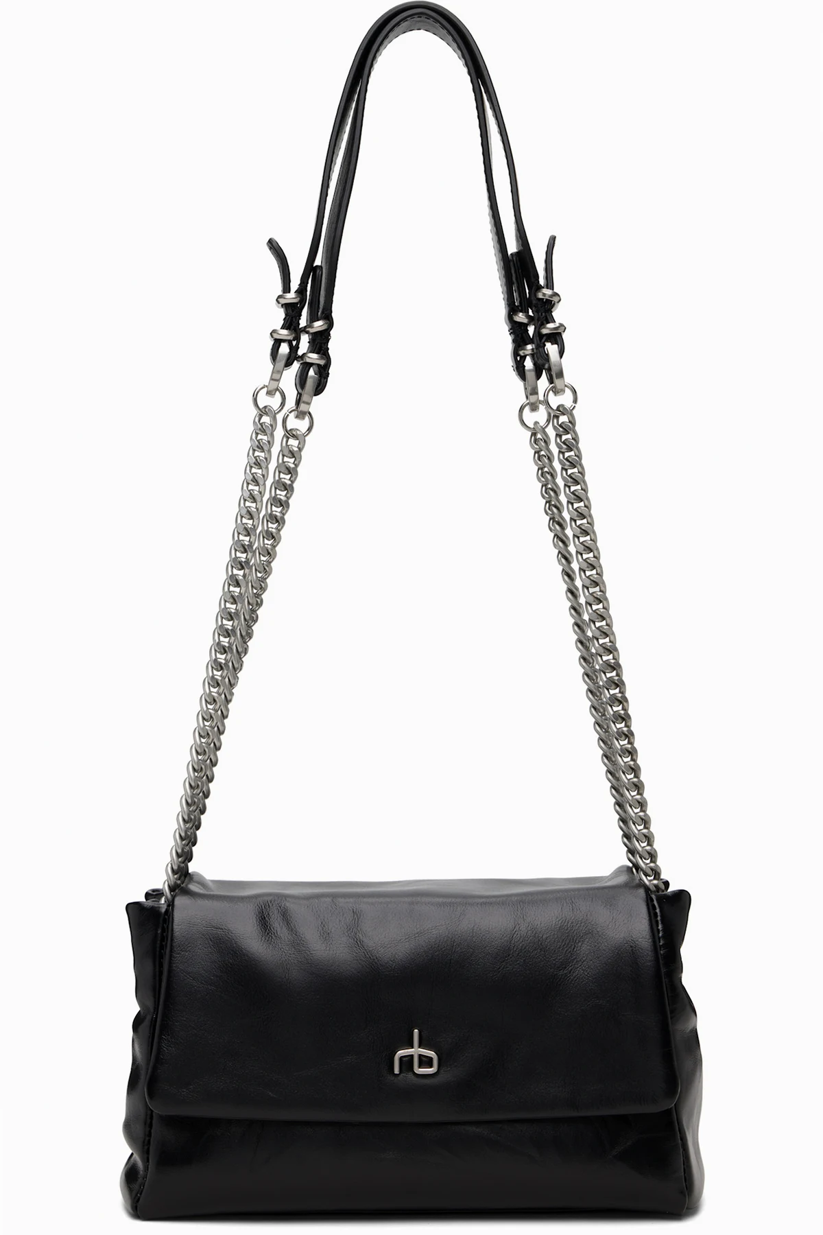 Black Chelsea Small Flap Bag