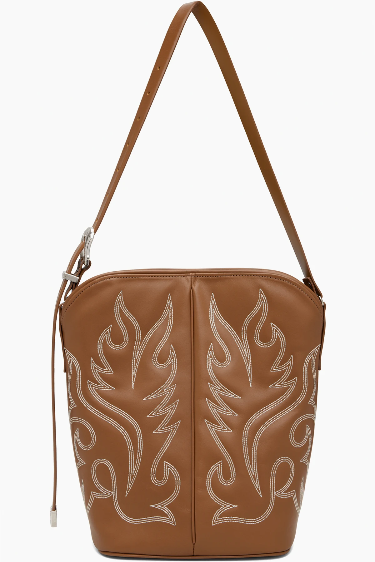 Tan Western Shoulder Bag