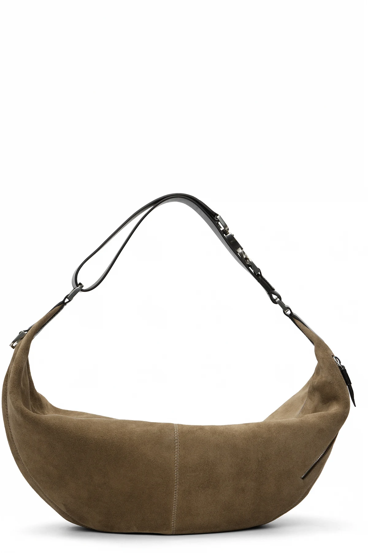 Taupe Quiver Clip Bag