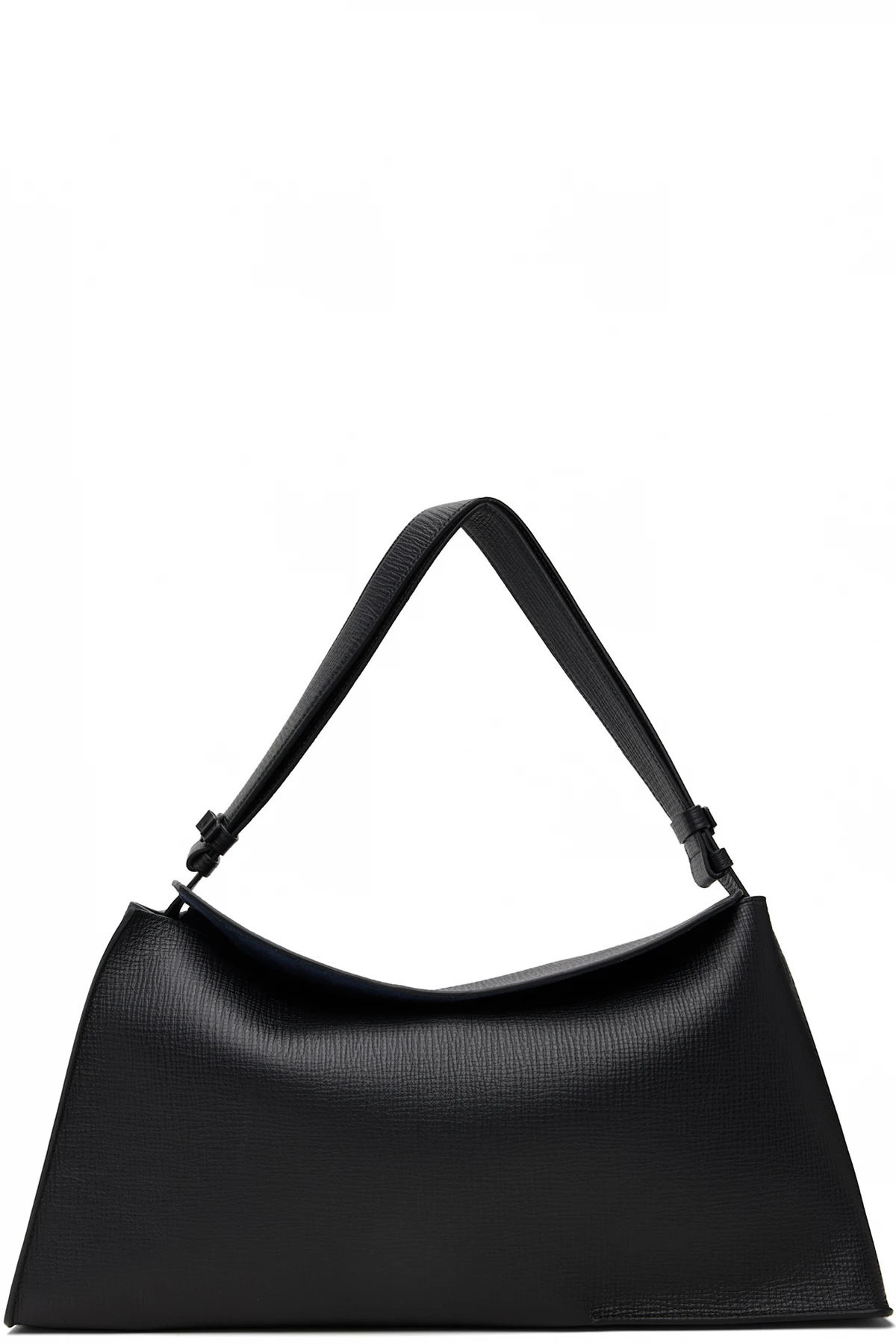 Black Shiboru Leather Bag