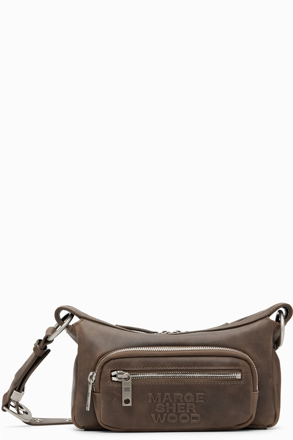 Brown Outpocket Mini Bag