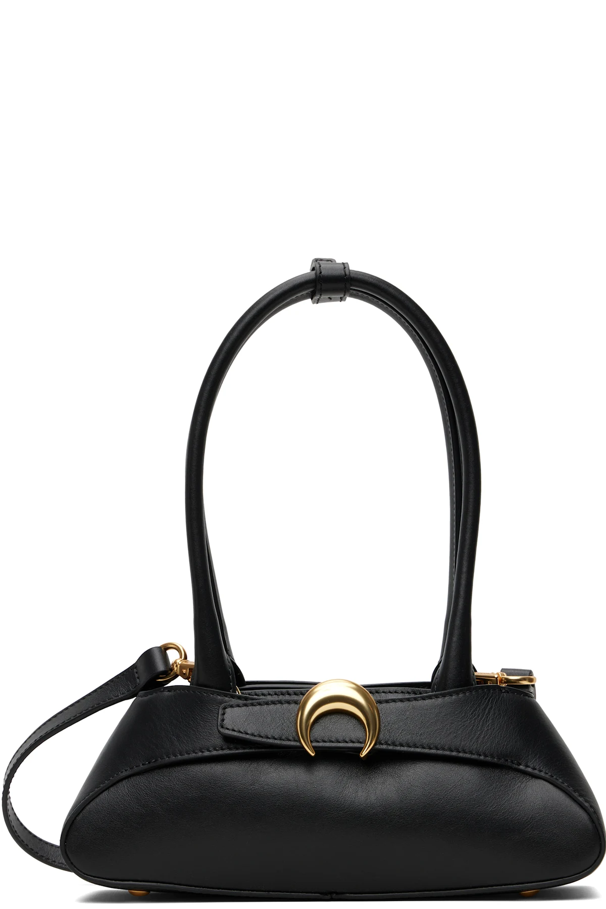 Black Leather Aurora Mini Bag
