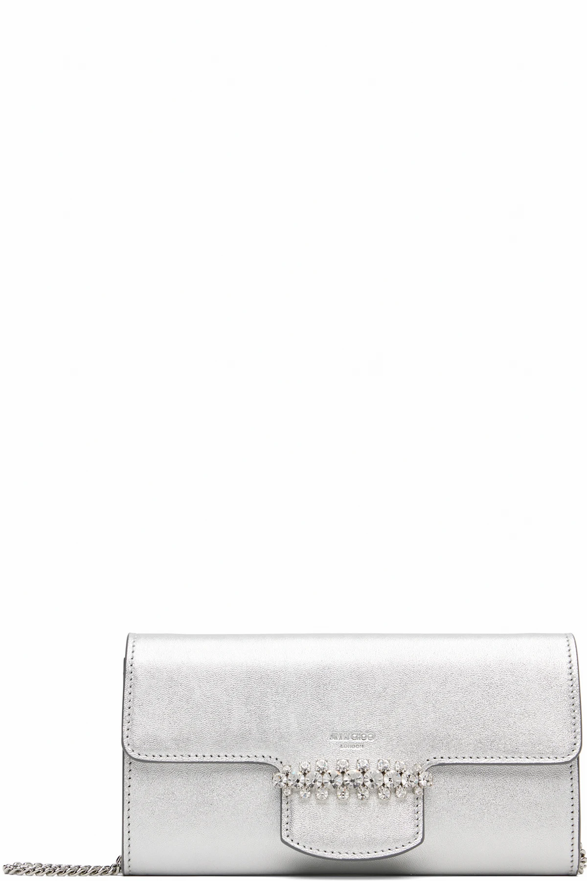 Silver Bing Wallet Chain Bag