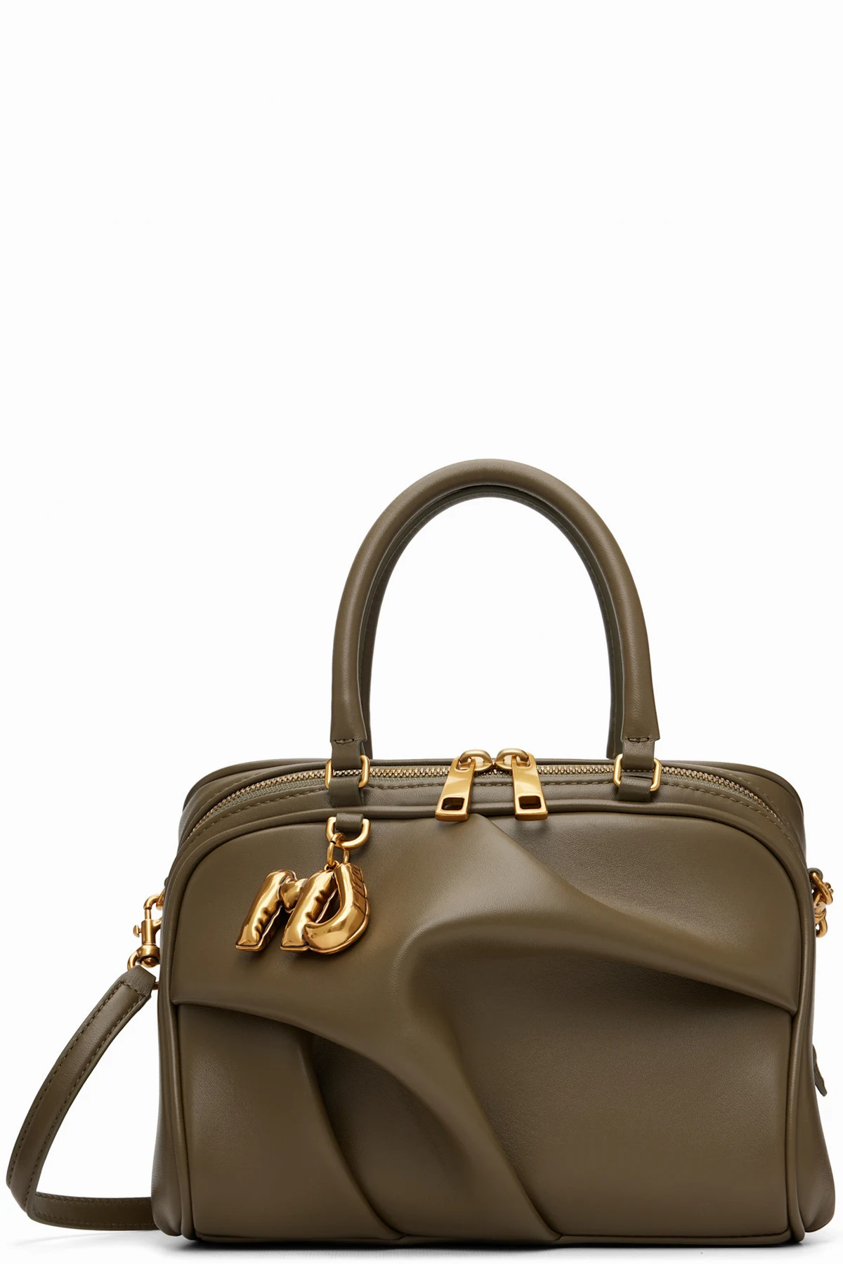 Khaki 'The Small Wave' Bag