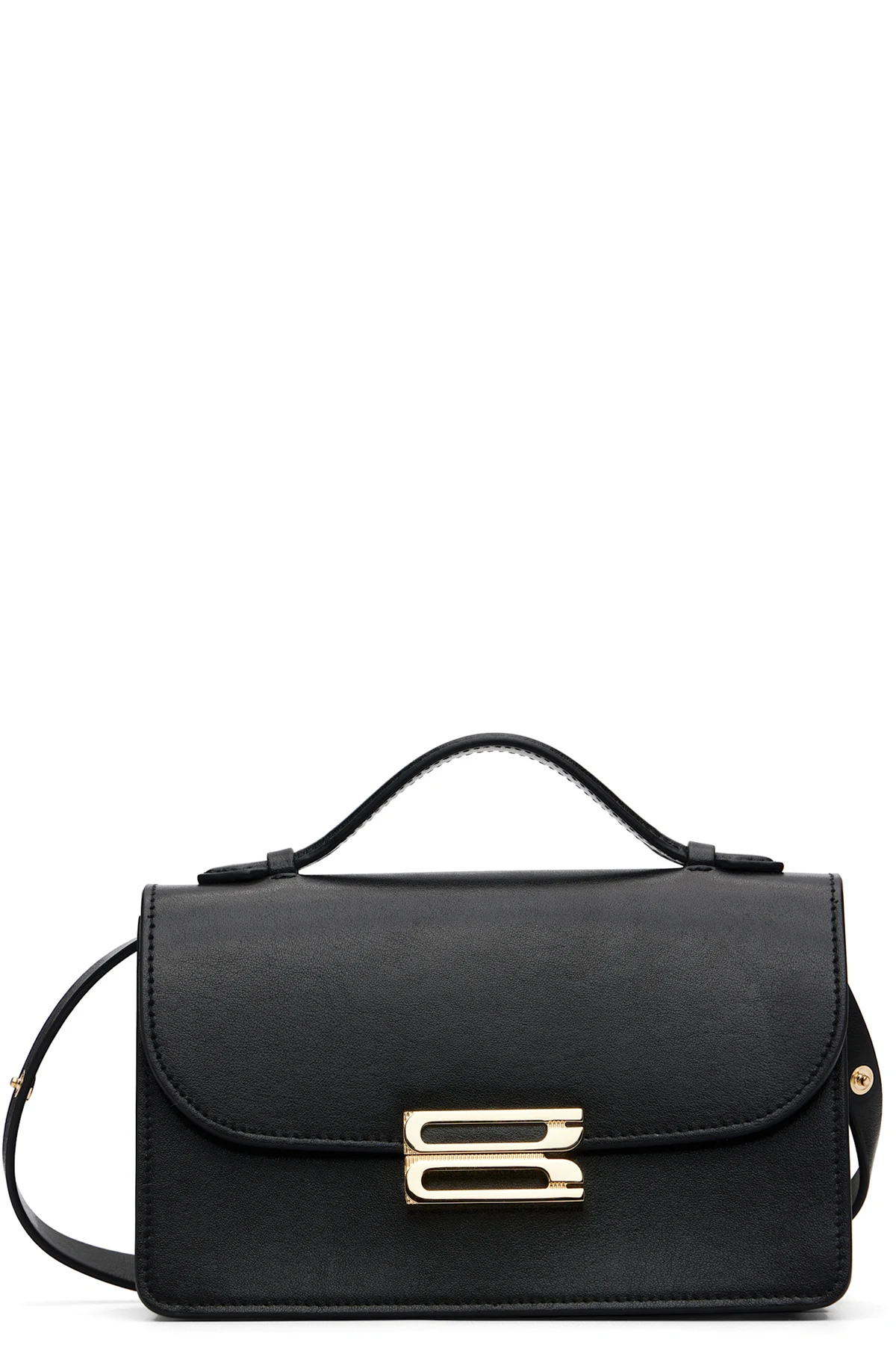 Black Small Leather Dorian Bag