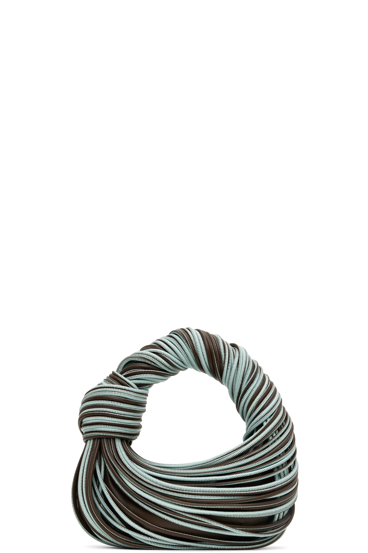 Blue & Brown Mini Jodie Bag