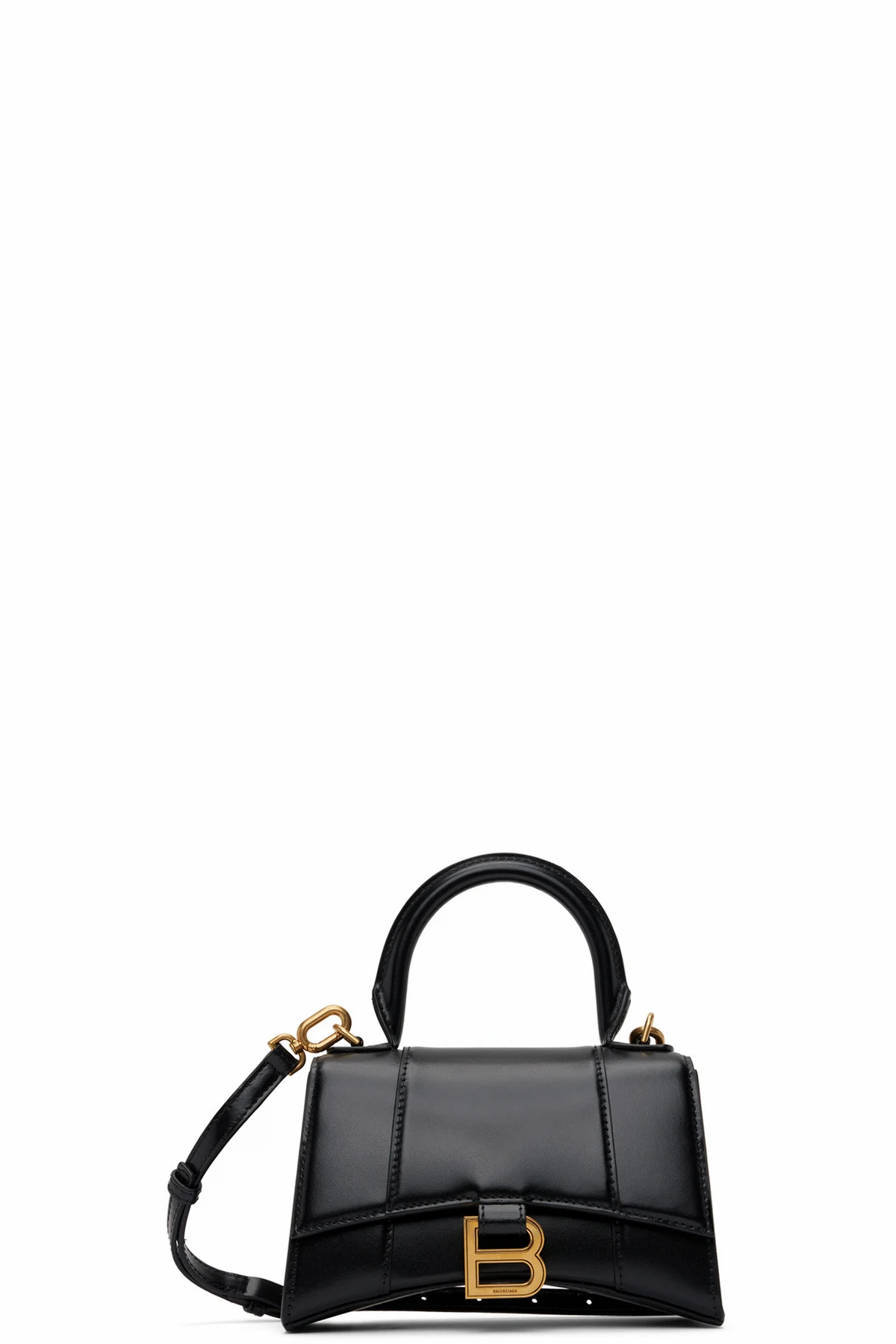 Black XS Hourglass Bag