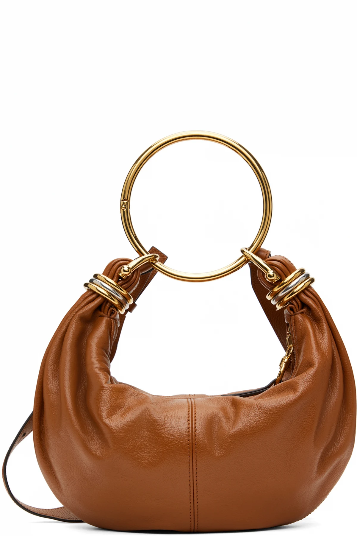 Tan Small Bracelet Bag