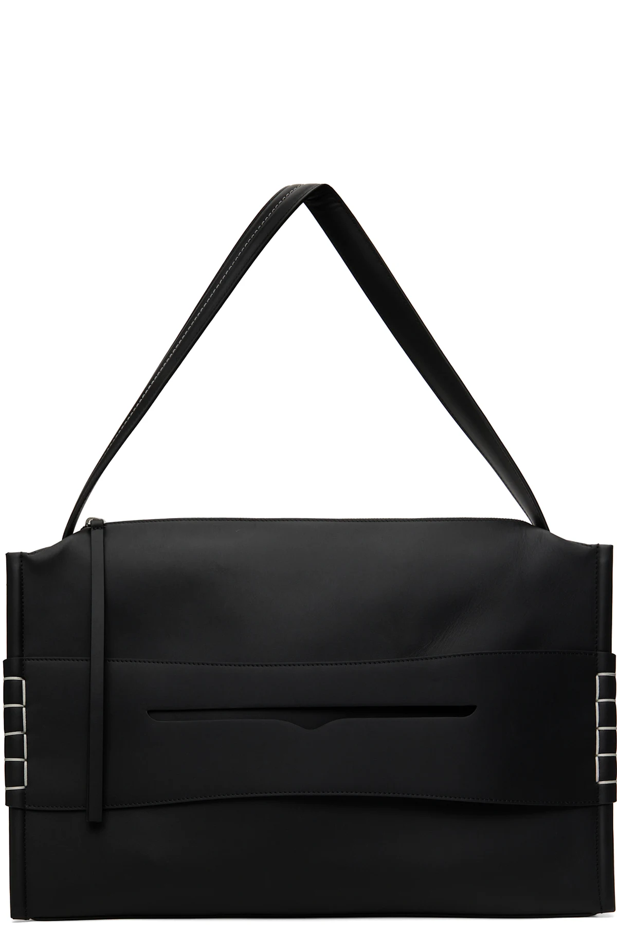 Black Large Loafer Bag