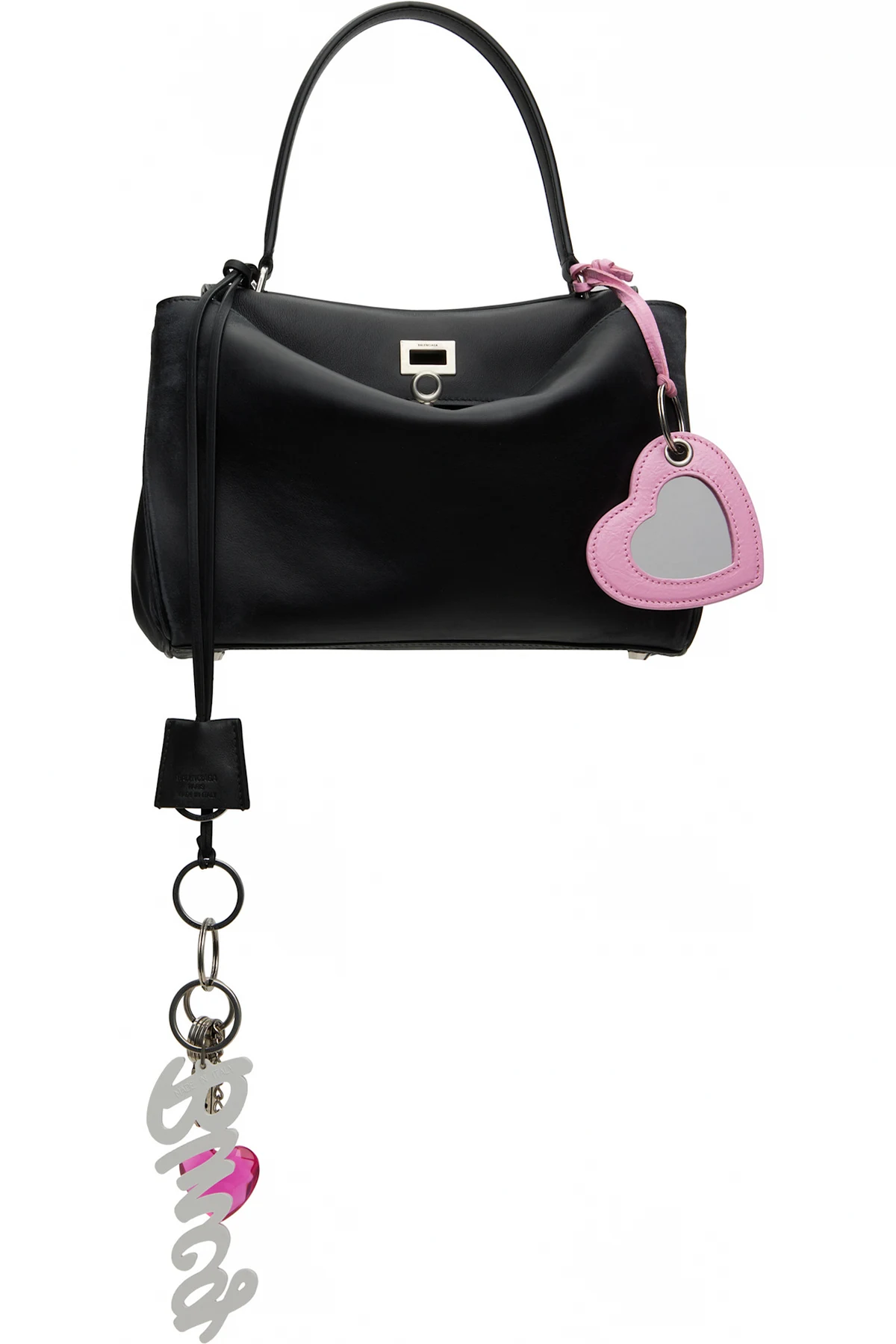 Black Rodeo Small With One Charm Bag