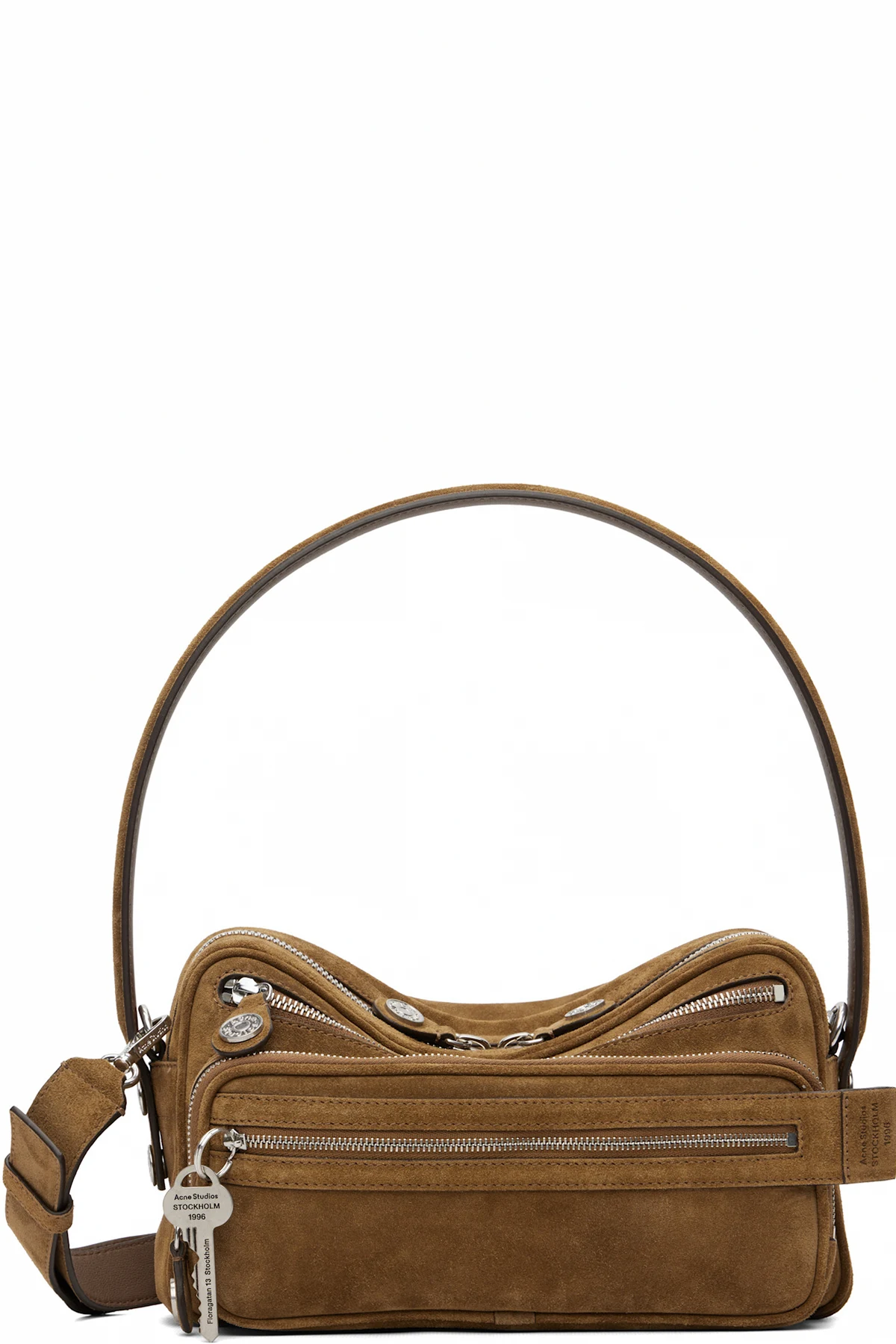 Brown Camero Party Suede Bag