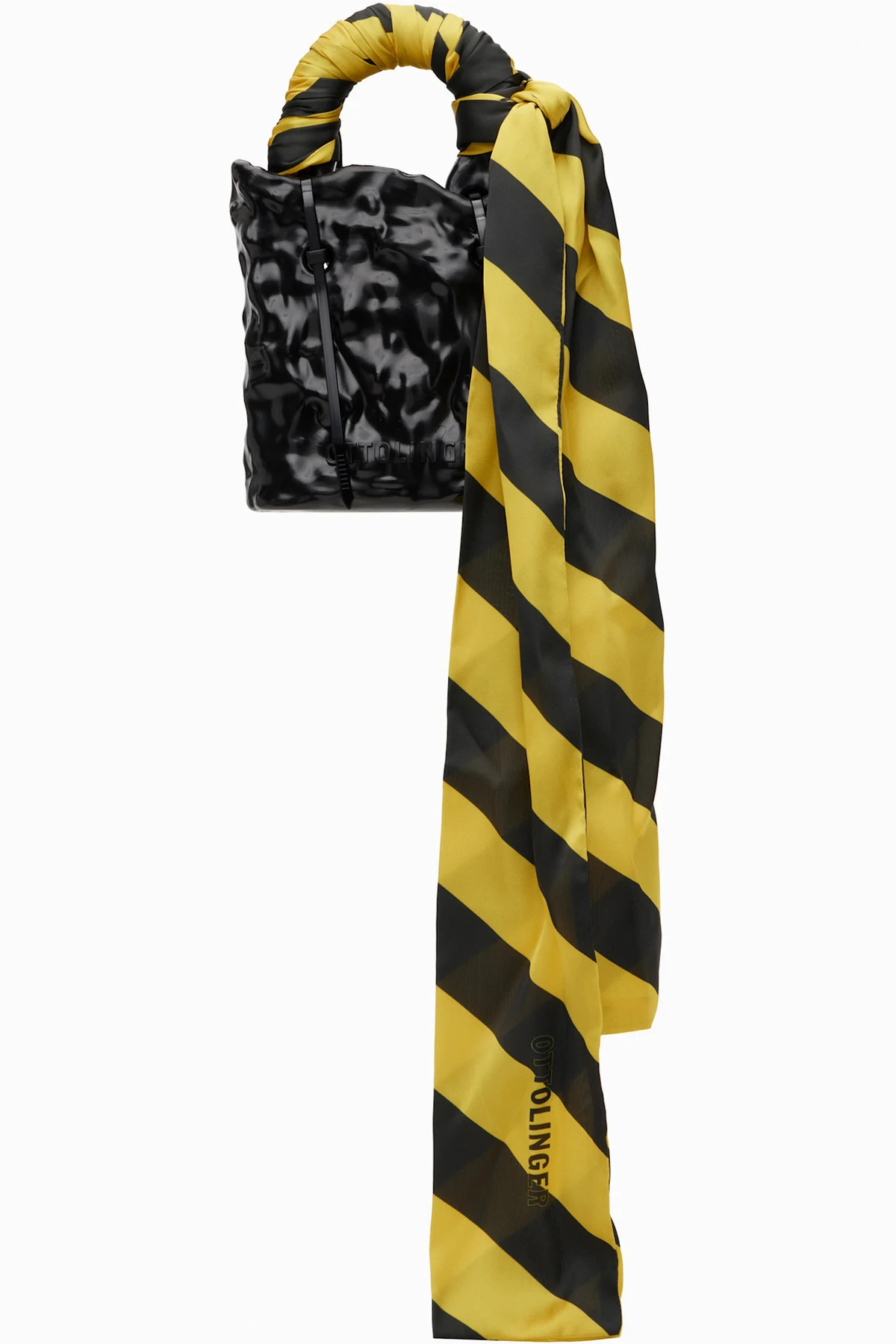 Black Under Construction Signature Ceramic Bag